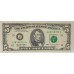 UNITED STATES OF AMERICA 1995 . FIVE 5 DOLLARS BANKNOTE . ERROR . WET INK TRANSFER
